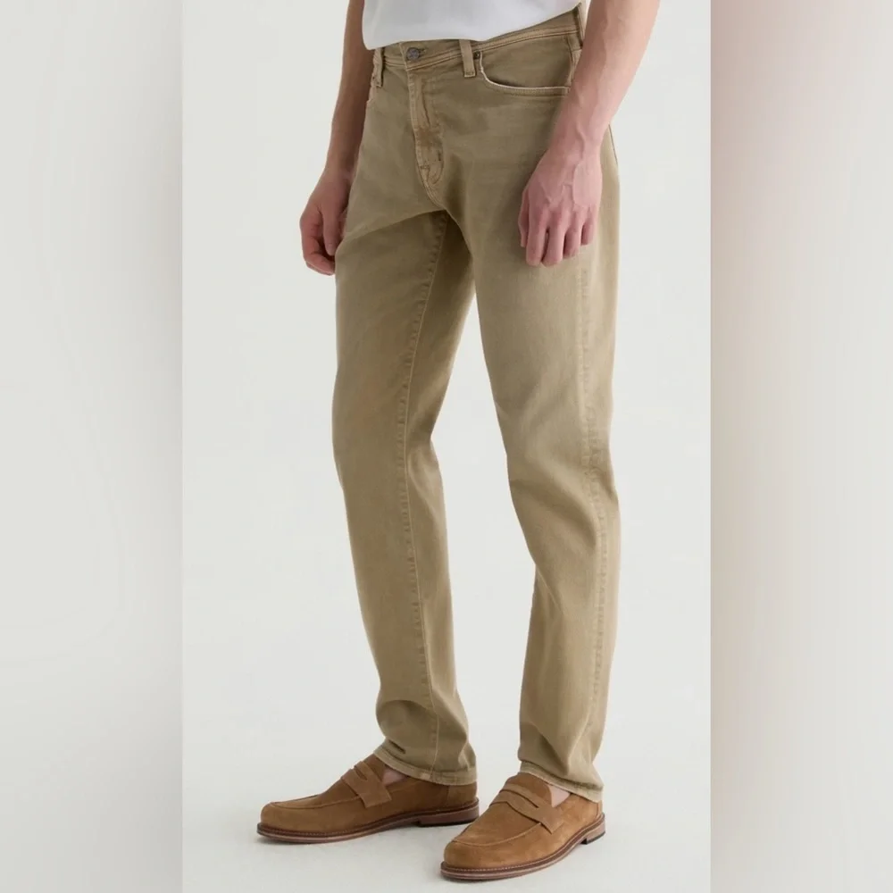 AG Adriano Goldschmied Men's Beige Jeans - Picture 13 of 14